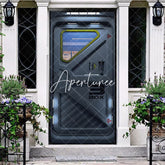 Aperturee - Aperturee Gray Biochemistry Laboratory Door Party Door Cover